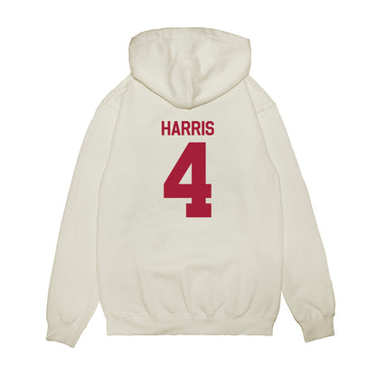 Indiana - NCAA Football : AJ Harris - Flipping Champs Premium Hooded Sweatshirt-1