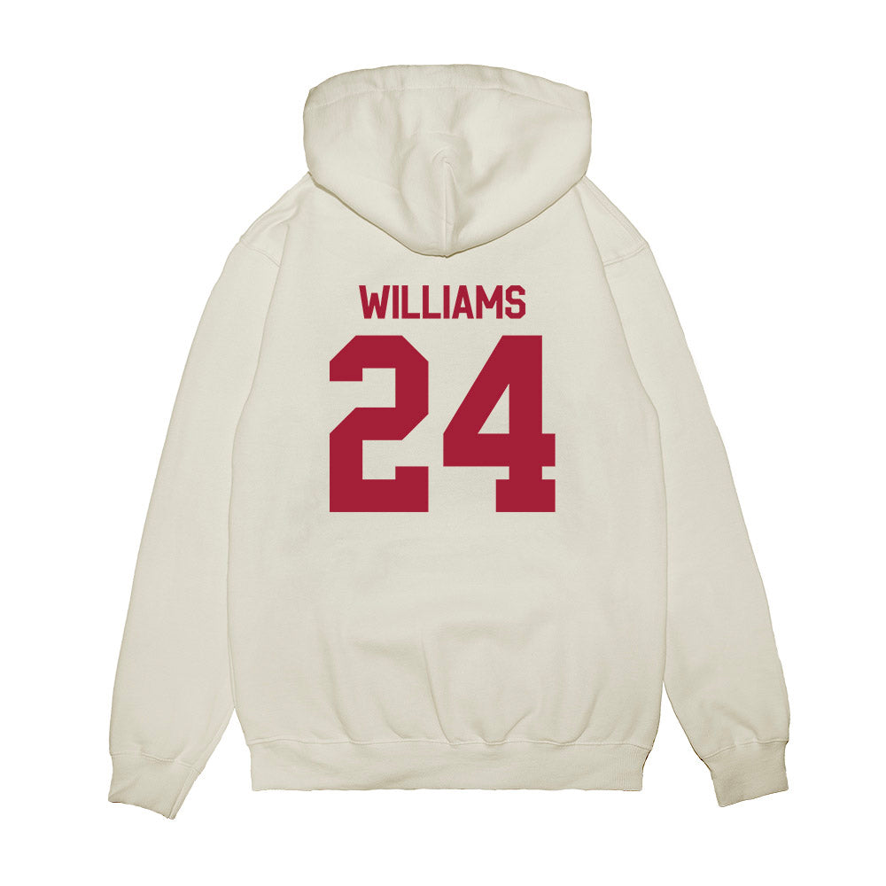 Indiana - NCAA Football : Jadyn Williams - Flipping Champs Premium Hooded Sweatshirt-1