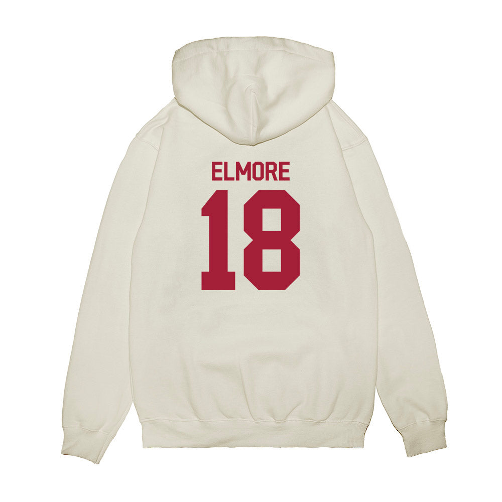 Indiana - NCAA Football : Parker Elmore - Flipping Champs Premium Hooded Sweatshirt-1