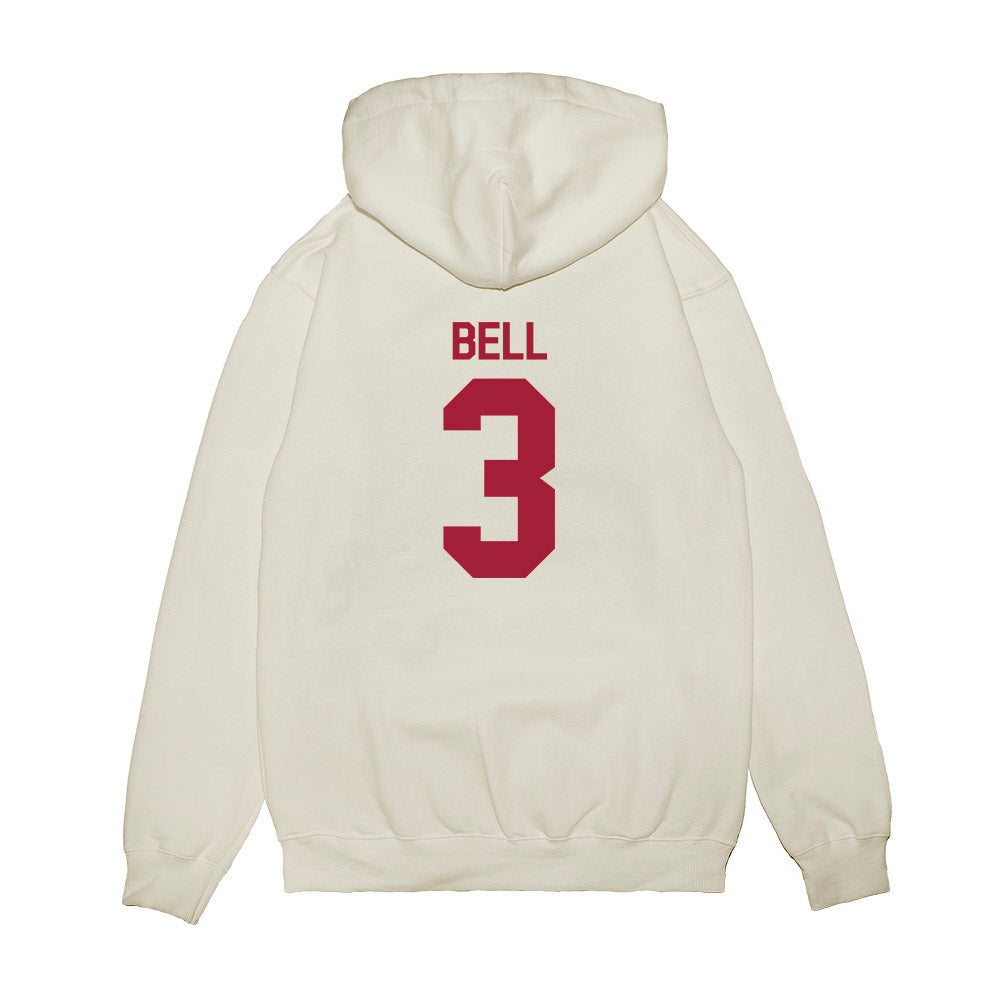 Indiana - NCAA Football : Jaylen Bell - Flipping Champs Premium Hooded Sweatshirt-1