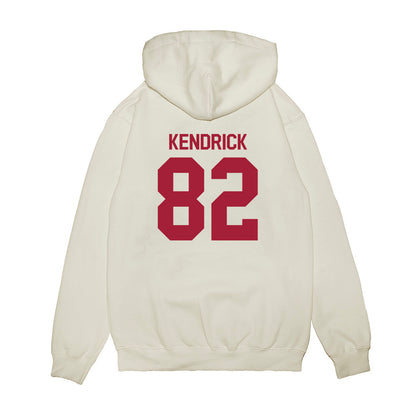 Indiana - NCAA Football : Myles Kendrick - Flipping Champs Premium Hooded Sweatshirt-1