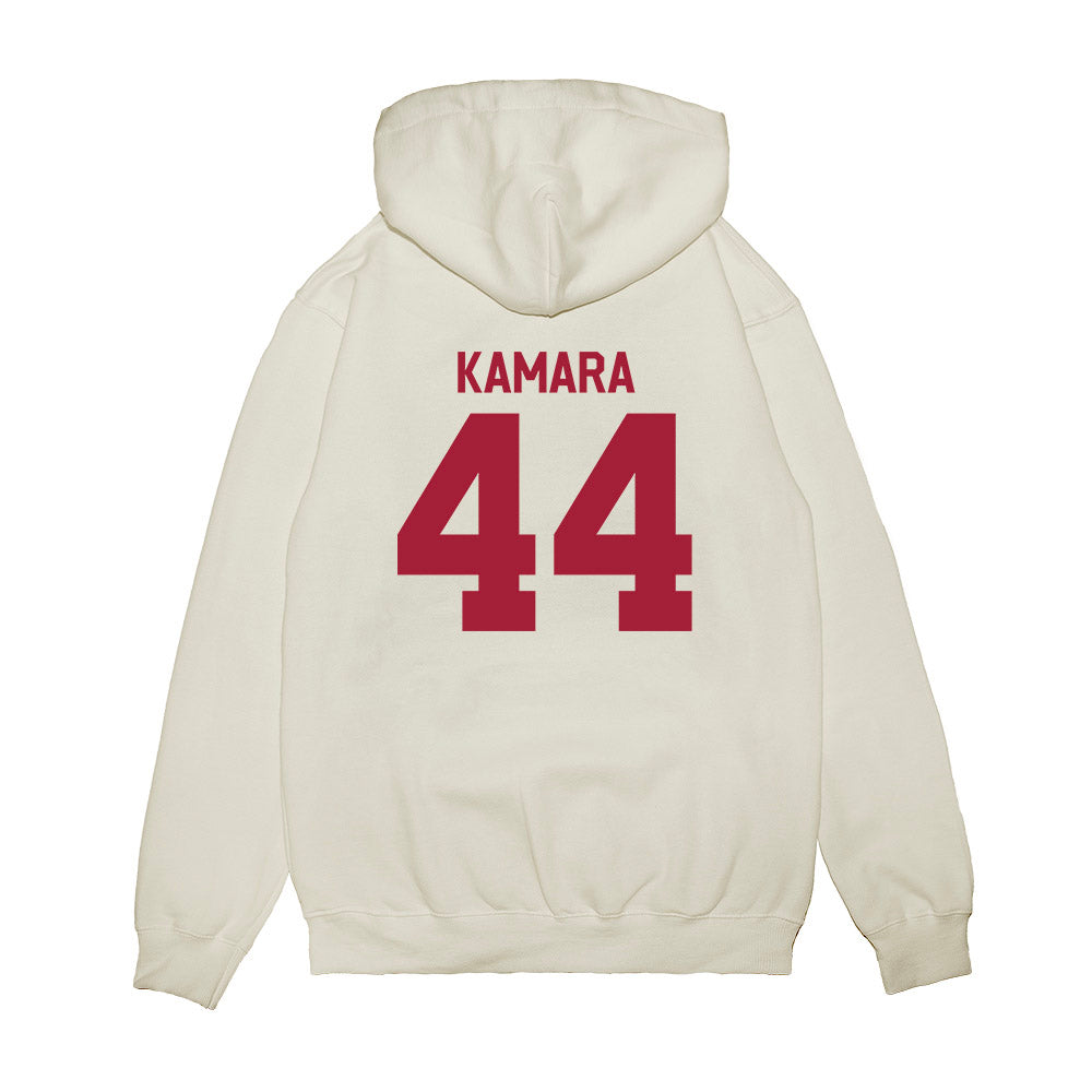 Indiana - NCAA Football : Amari Kamara - Flipping Champs Premium Hooded Sweatshirt-1