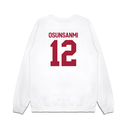 Indiana - NCAA Football : Tobi Osunsanmi - Flipping Champs Premium Crewneck Sweatshirt-1