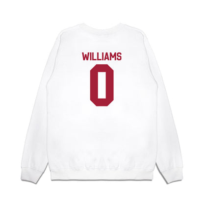 Indiana - NCAA Football : Carson Williams - Flipping Champs Premium Crewneck Sweatshirt-1