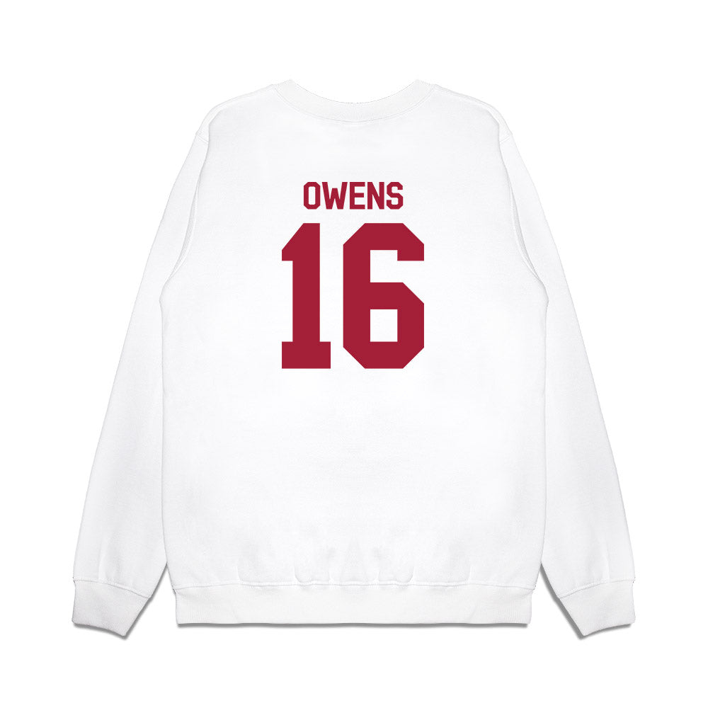 Indiana - NCAA Football : Jamar Owens - Flipping Champs Premium Crewneck Sweatshirt-1