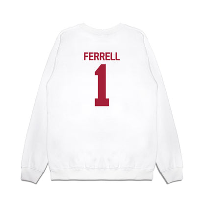 Indiana - NCAA Football : Amare Ferrell - Flipping Champs Premium Crewneck Sweatshirt-1