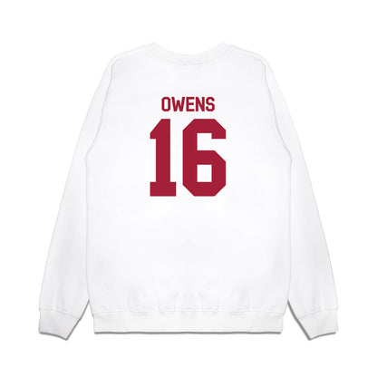 Indiana - NCAA Football : Jamar Owens - Flipping Champs Premium Crewneck Sweatshirt-1