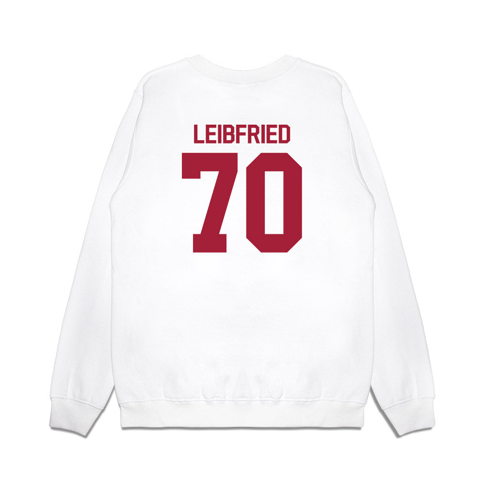 Indiana - NCAA Football : Austin Leibfried - Flipping Champs Premium Crewneck Sweatshirt-1