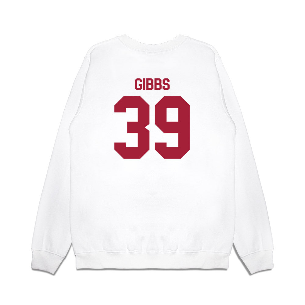 Indiana - NCAA Football : Trevor Gibbs - Flipping Champs Premium Crewneck Sweatshirt-1