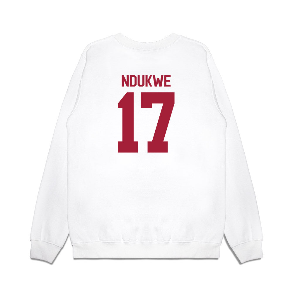 Indiana - NCAA Football : Daniel Ndukwe - Flipping Champs Premium Crewneck Sweatshirt-1