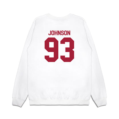 Indiana - NCAA Football : Ronelle Johnson - Flipping Champs Premium Crewneck Sweatshirt-1