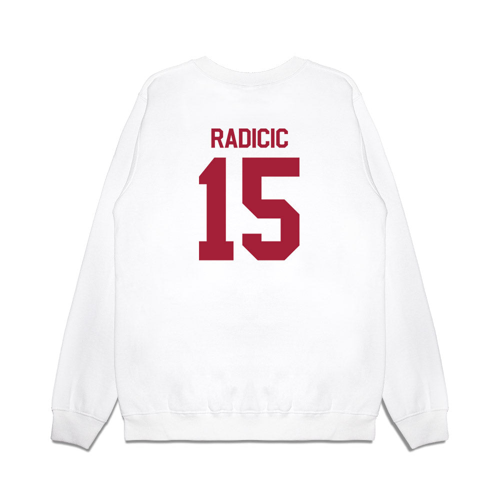 Indiana - NCAA Football : Nicolas Radicic - Flipping Champs Premium Crewneck Sweatshirt-1