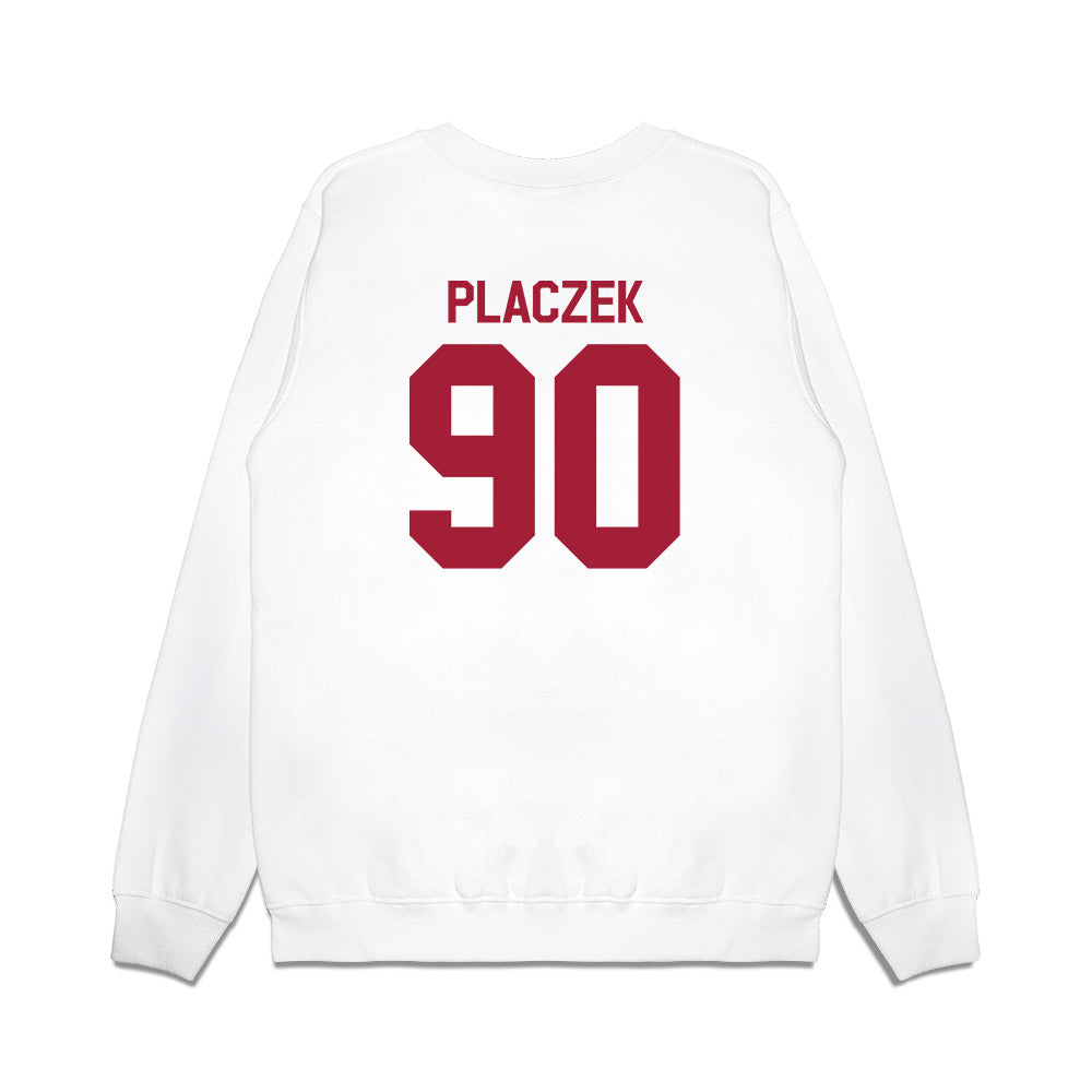 Indiana - NCAA Football : Josh Placzek - Flipping Champs Premium Crewneck Sweatshirt-1