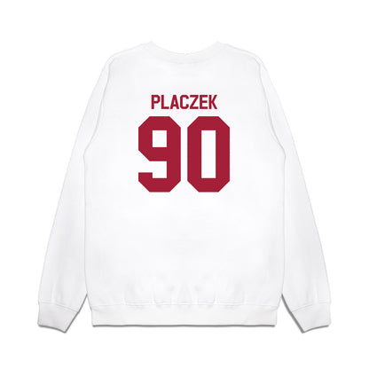 Indiana - NCAA Football : Josh Placzek - Flipping Champs Premium Crewneck Sweatshirt-1