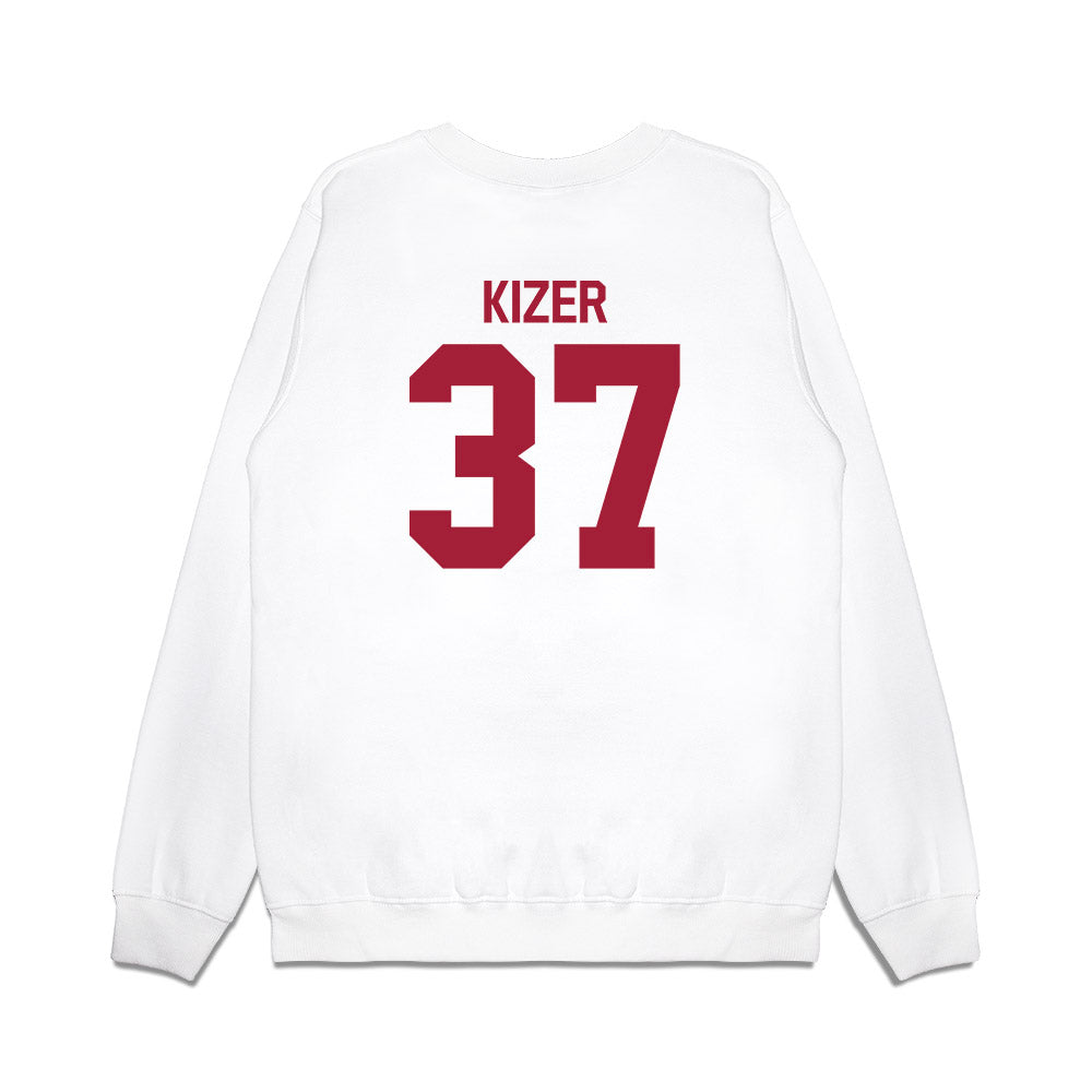 Indiana - NCAA Football : Heath Kizer - Flipping Champs Premium Crewneck Sweatshirt-1