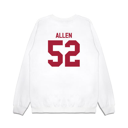Indiana - NCAA Football : Clayton Allen - Flipping Champs Premium Crewneck Sweatshirt-1