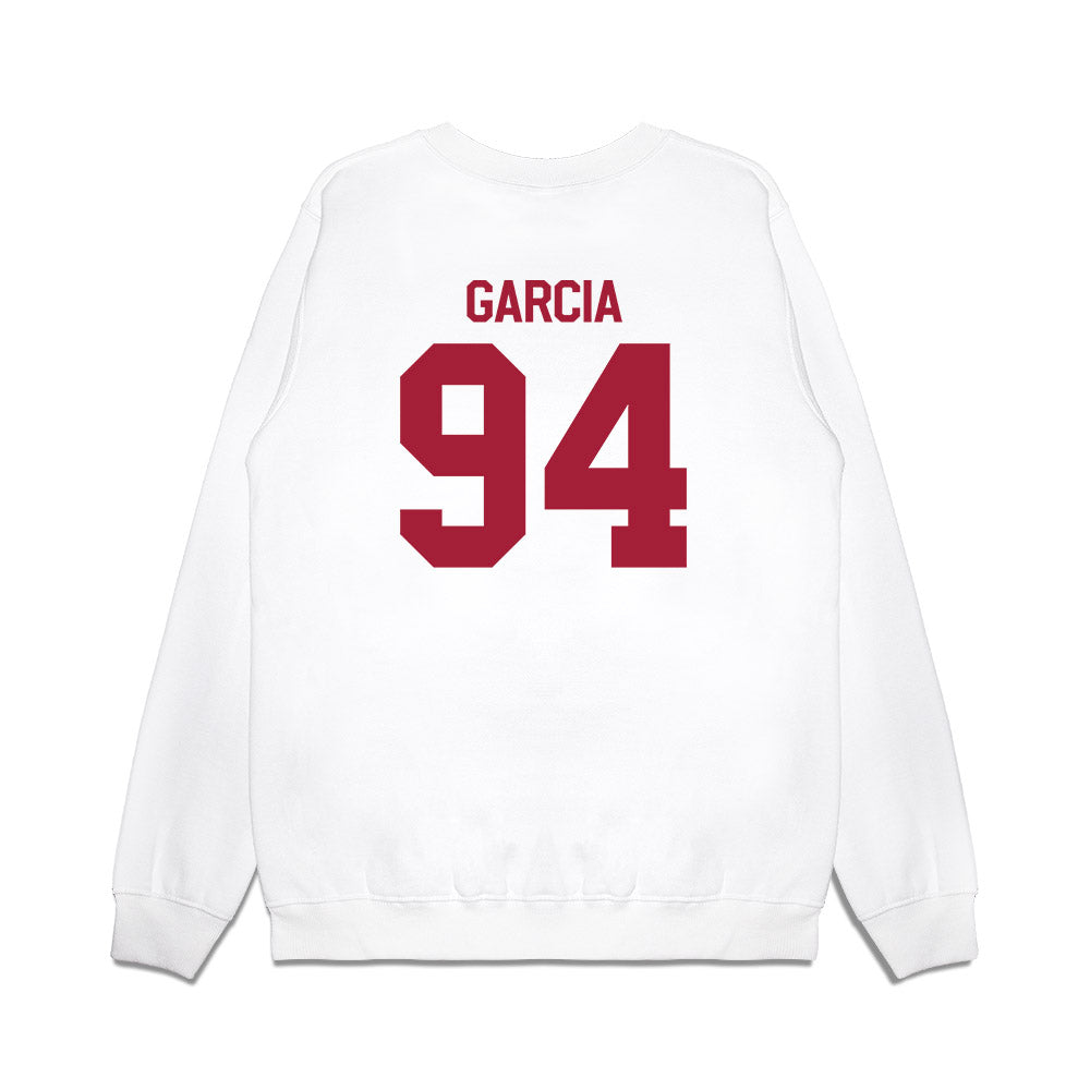 Indiana - NCAA Football : Kyler Garcia - Flipping Champs Premium Crewneck Sweatshirt-1