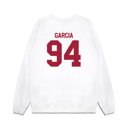 Indiana - NCAA Football : Kyler Garcia - Flipping Champs Premium Crewneck Sweatshirt-1