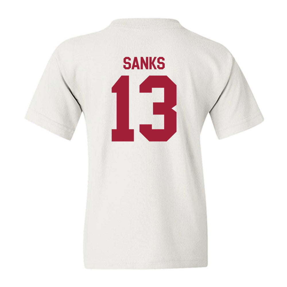 Indiana - NCAA Football : Jiquan Sanks - Flipping Champs Youth T-Shirt-1