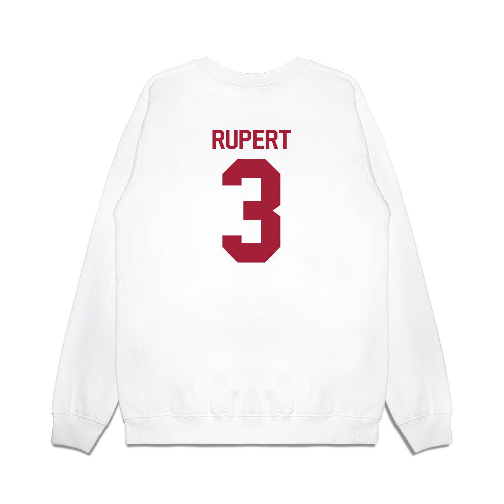 Indiana - NCAA Football : Kortez Rupert - Flipping Champs Premium Crewneck Sweatshirt-1