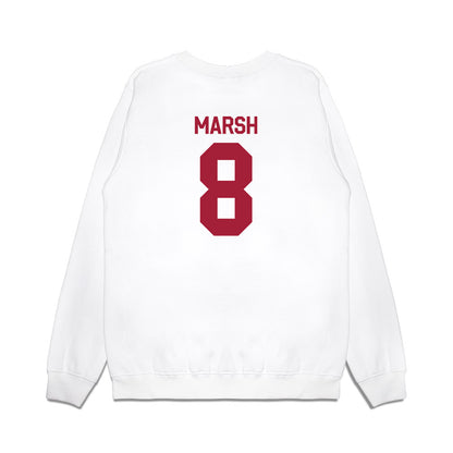 Indiana - NCAA Football : Nick Marsh - Flipping Champs Premium Crewneck Sweatshirt-1