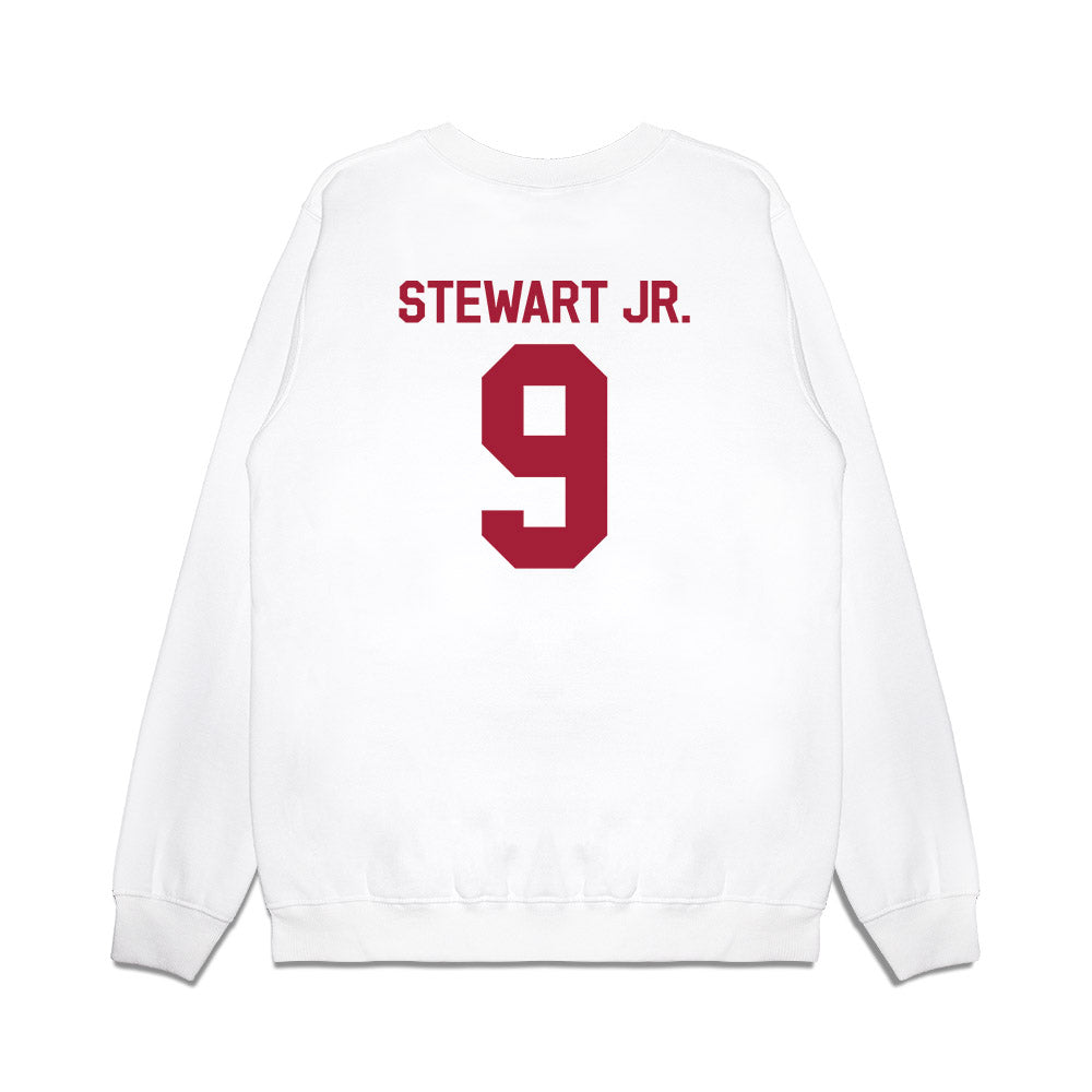 Indiana - NCAA Football : Seaonta Stewart Jr. - Flipping Champs Premium Crewneck Sweatshirt-1