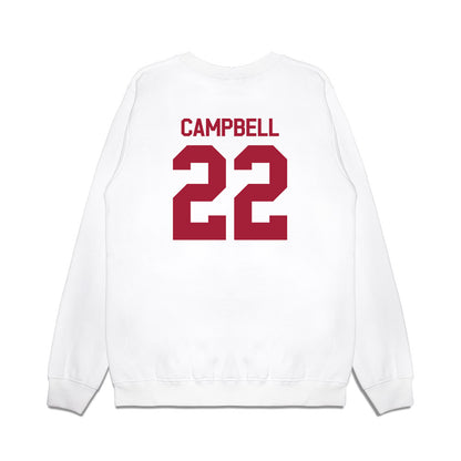 Indiana - NCAA Football : Jayreon Campbell - Flipping Champs Premium Crewneck Sweatshirt-1