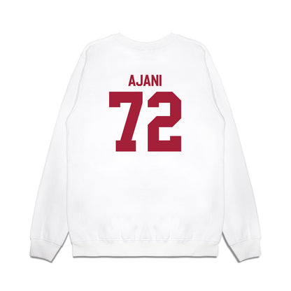Indiana - NCAA Football : Adedamola Ajani - Flipping Champs Premium Crewneck Sweatshirt-1