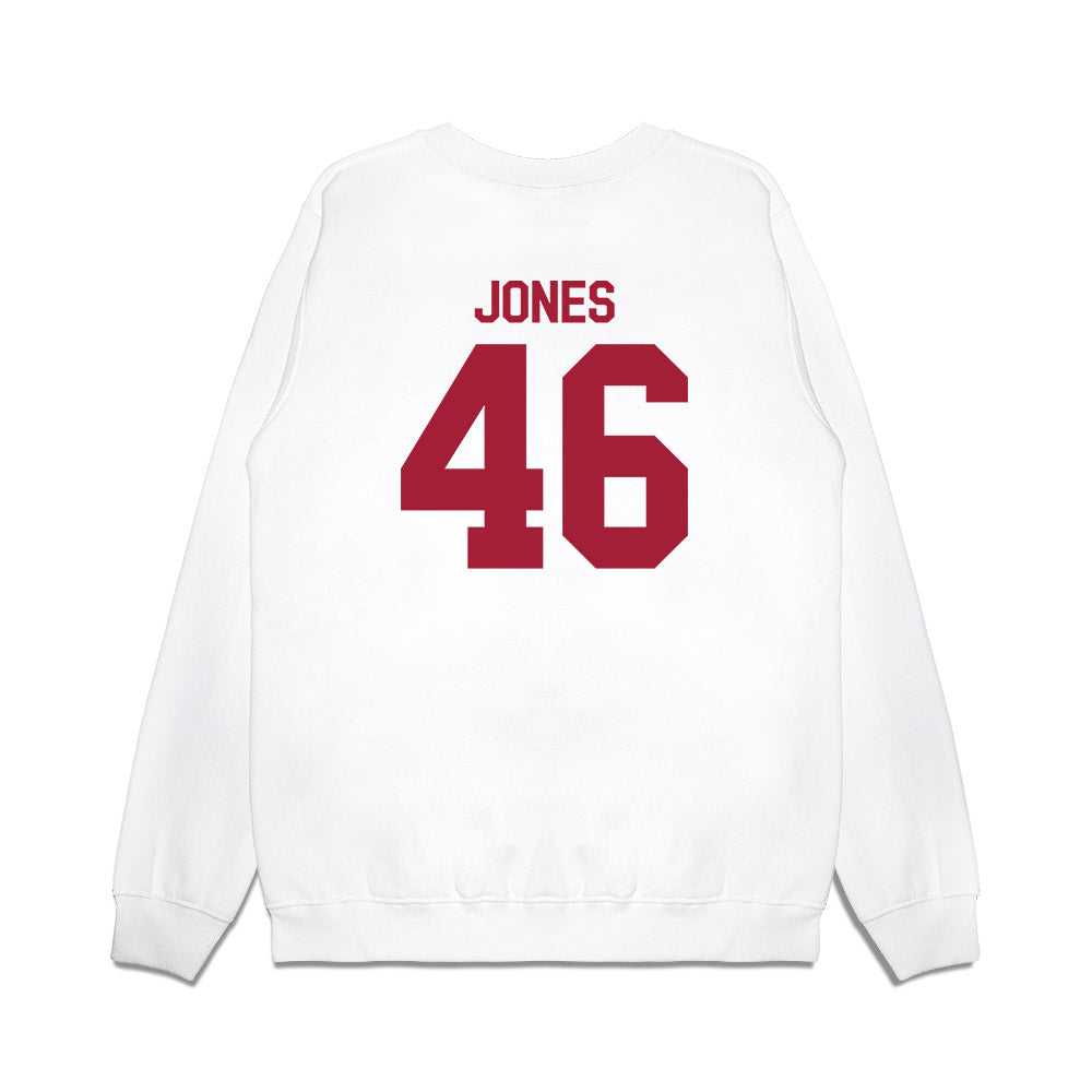 Indiana - NCAA Football : Isaiah Jones - Flipping Champs Premium Crewneck Sweatshirt-1