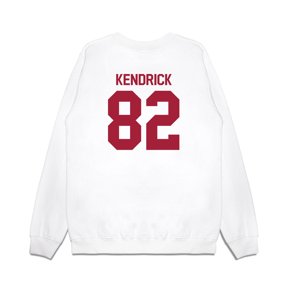 Indiana - NCAA Football : Myles Kendrick - Flipping Champs Premium Crewneck Sweatshirt-1