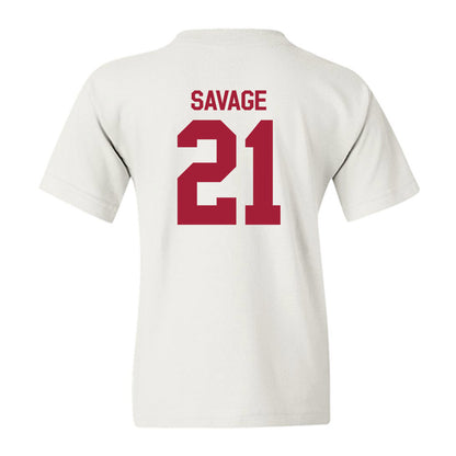 Indiana - NCAA Football : Jacob Savage - Flipping Champs Youth T-Shirt-1