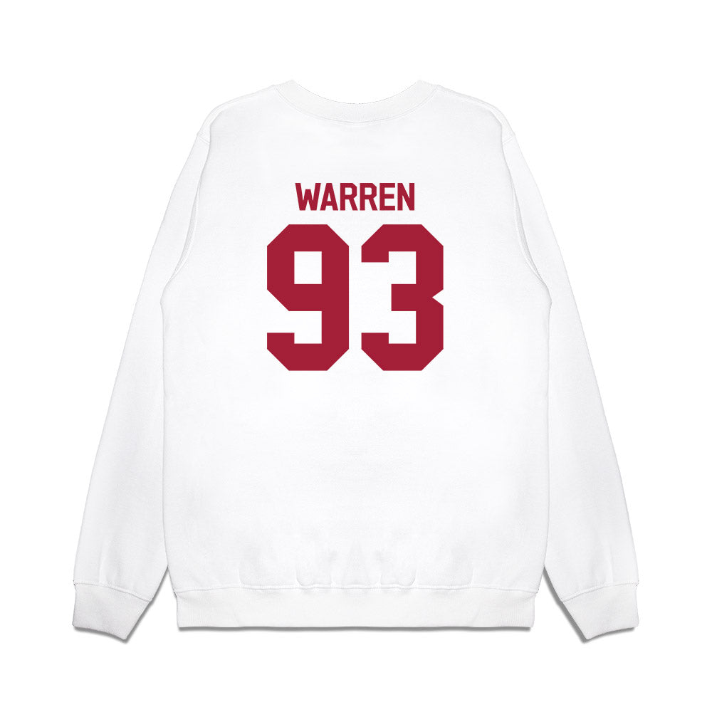 Indiana - NCAA Football : Quinn Warren - Flipping Champs Premium Crewneck Sweatshirt-1
