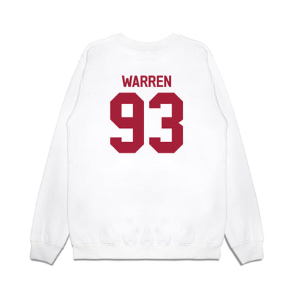 Indiana - NCAA Football : Quinn Warren - Flipping Champs Premium Crewneck Sweatshirt-1