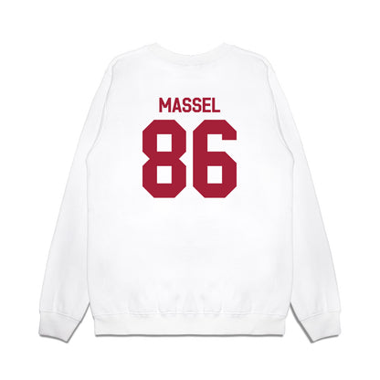 Indiana - NCAA Football : Bruno Massel - Flipping Champs Premium Crewneck Sweatshirt-1