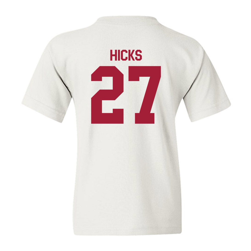 Indiana - NCAA Football : Kasmir Hicks - Flipping Champs Youth T-Shirt-1