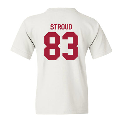 Indiana - NCAA Football : Hunter Stroud - Flipping Champs Youth T-Shirt-1