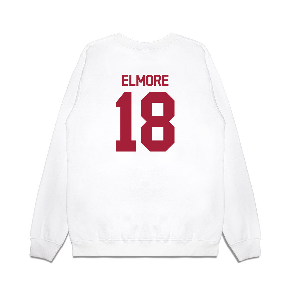 Indiana - NCAA Football : Parker Elmore - Flipping Champs Premium Crewneck Sweatshirt-1