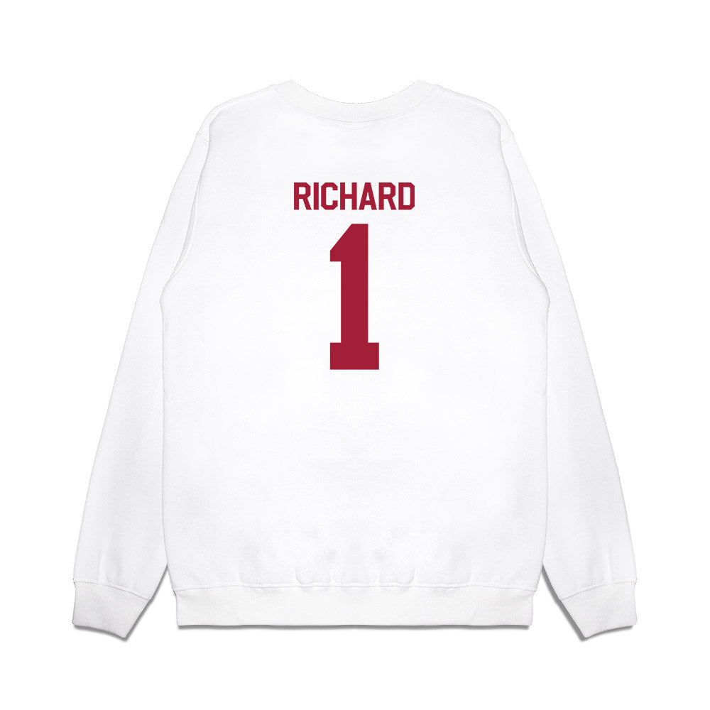 Indiana - NCAA Football : Turbo Richard - Flipping Champs Premium Crewneck Sweatshirt-1