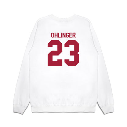 Indiana - NCAA Football : Henry Ohlinger - Flipping Champs Premium Crewneck Sweatshirt-1