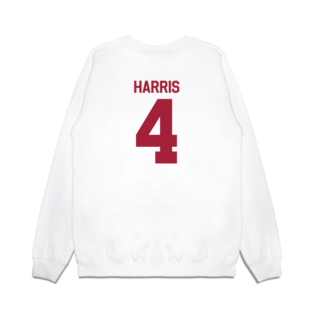 Indiana - NCAA Football : AJ Harris - Flipping Champs Premium Crewneck Sweatshirt-1