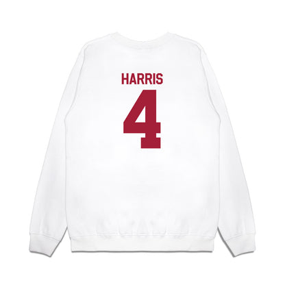 Indiana - NCAA Football : AJ Harris - Flipping Champs Premium Crewneck Sweatshirt-1