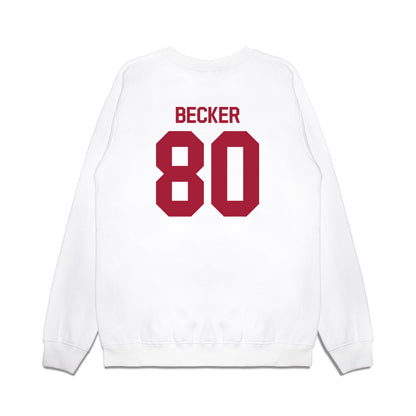 Indiana - NCAA Football : Charlie Becker - Flipping Champs Premium Crewneck Sweatshirt-1
