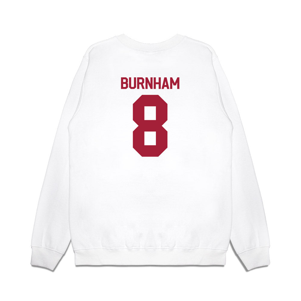 Indiana - NCAA Football : Joshua Burnham - Flipping Champs Premium Crewneck Sweatshirt-1