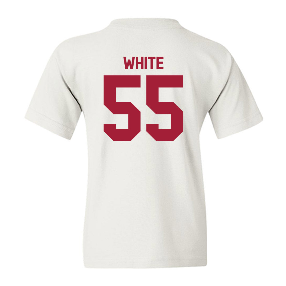 Indiana - NCAA Football : Rodney White - Flipping Champs Youth T-Shirt-1