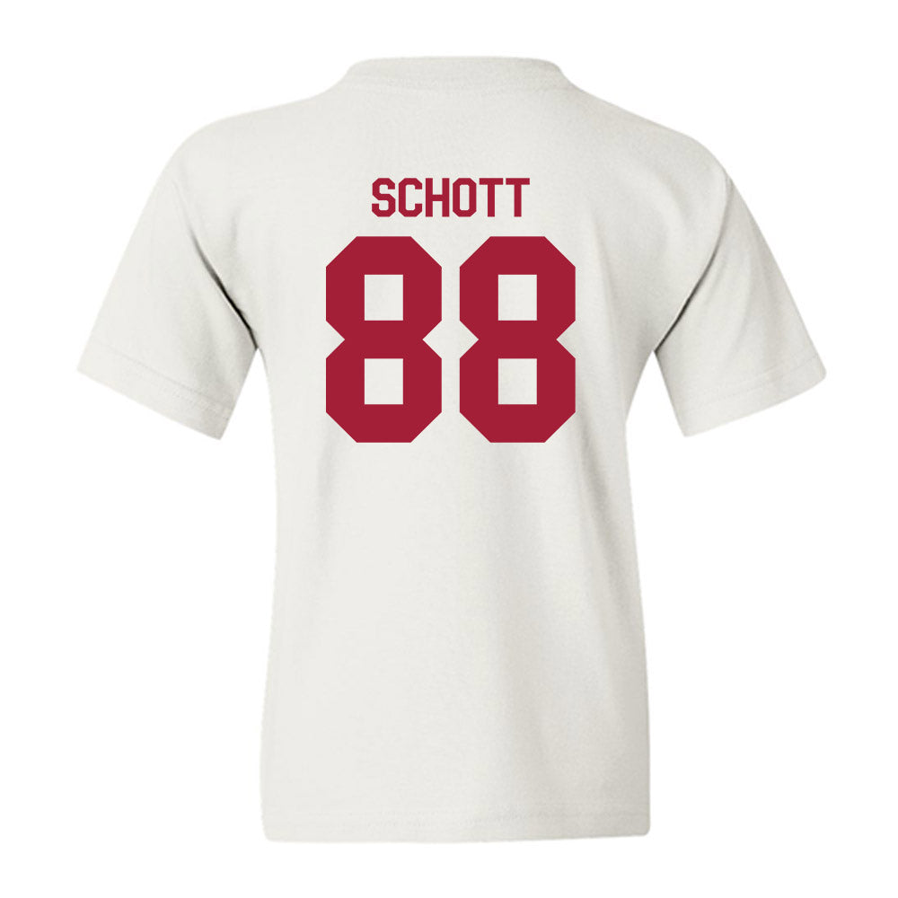 Indiana - NCAA Football : Brock Schott - Flipping Champs Youth T-Shirt-1