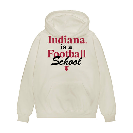 Indiana - NCAA Football : Stephen Daley - Flipping Champs Premium Hooded Sweatshirt-0