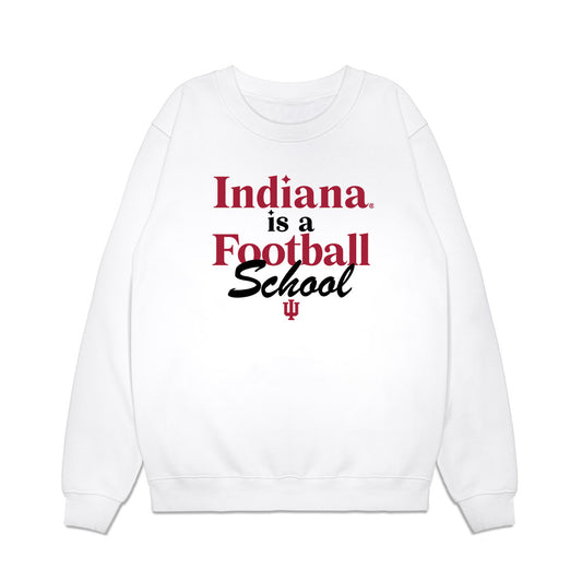 Indiana - NCAA Football : Billy Gowers - Flipping Champs Premium Crewneck Sweatshirt-0