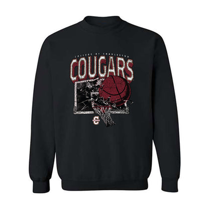 Charleston - NCAA Women's Basketball : Abby Jegede - Vintage Shersey Crewneck Sweatshirt-0