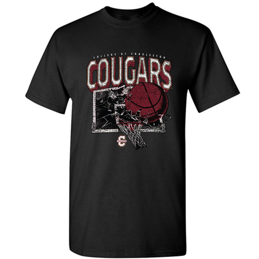Charleston - NCAA Men's Basketball : Will Mortimore - Vintage Shersey T-Shirt-0