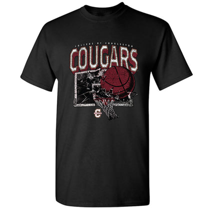 Charleston - NCAA Women's Basketball : Abby Jegede - Vintage Shersey T-Shirt-0